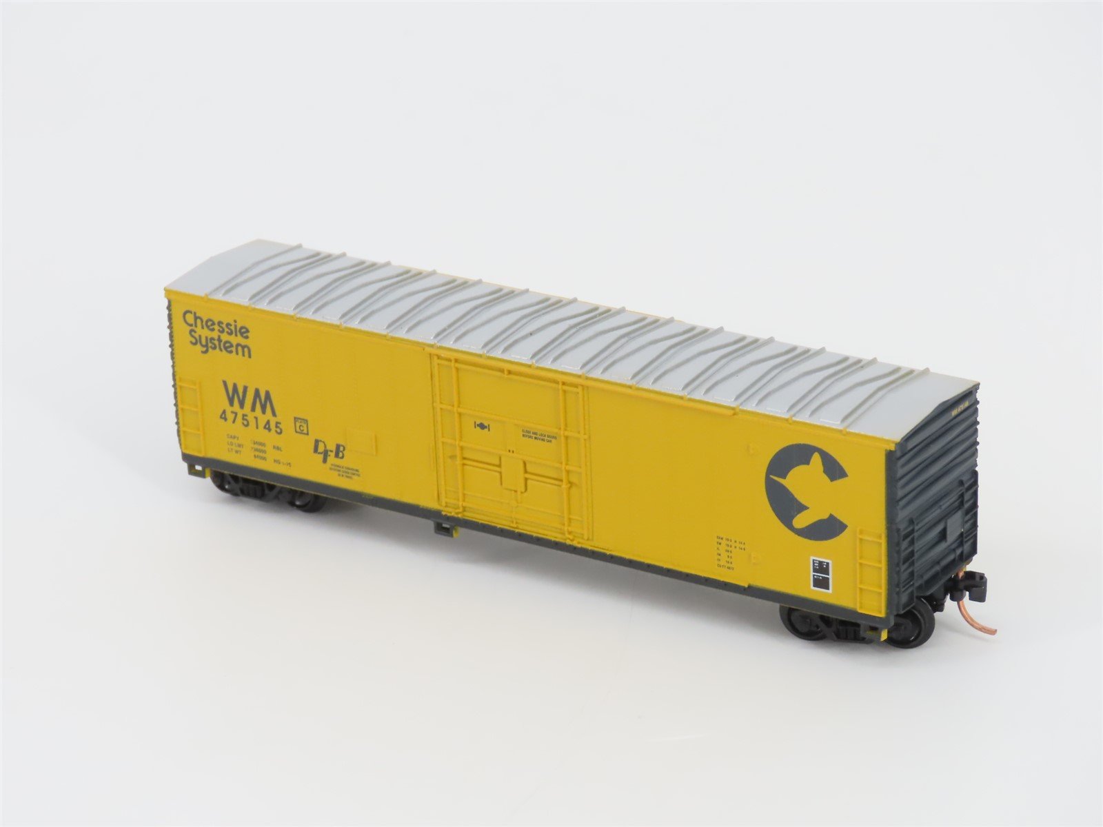 N Scale Atlas 33671 WM Chessie System 50' FGE Box Car #475145