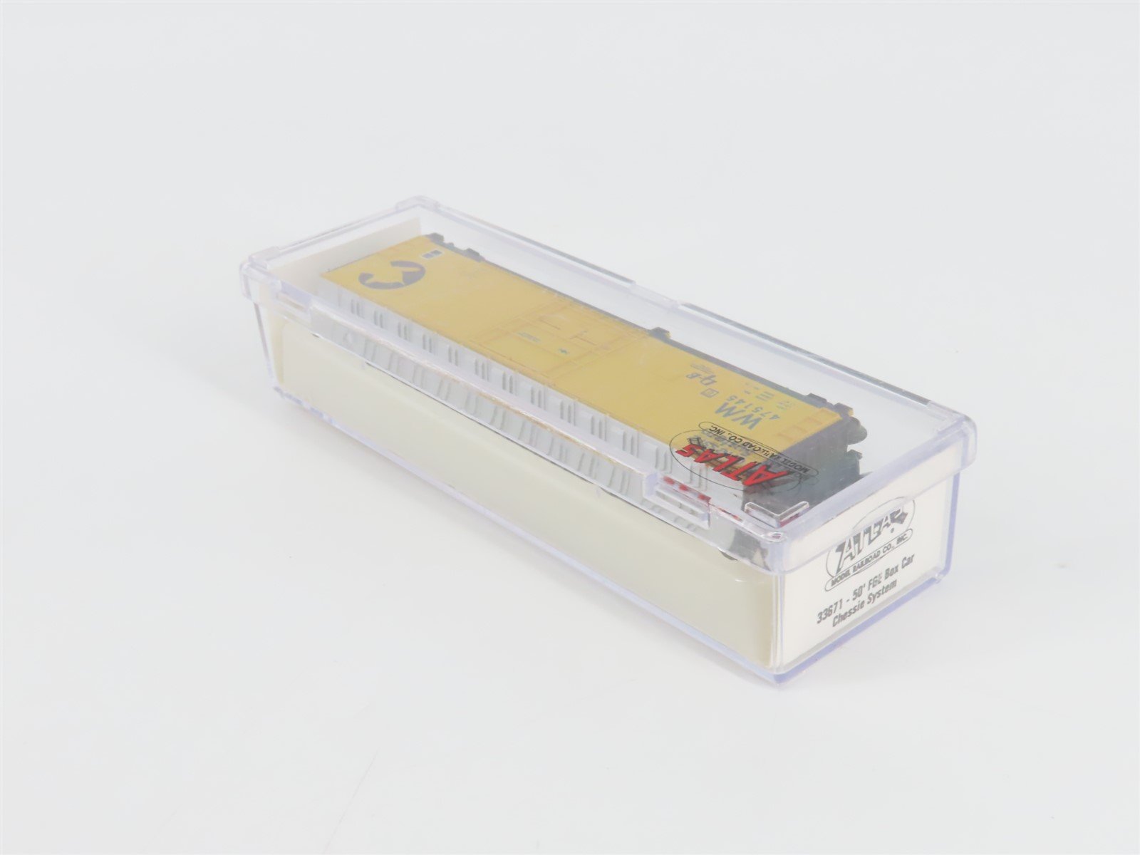 N Scale Atlas 33671 WM Chessie System 50' FGE Box Car #475145