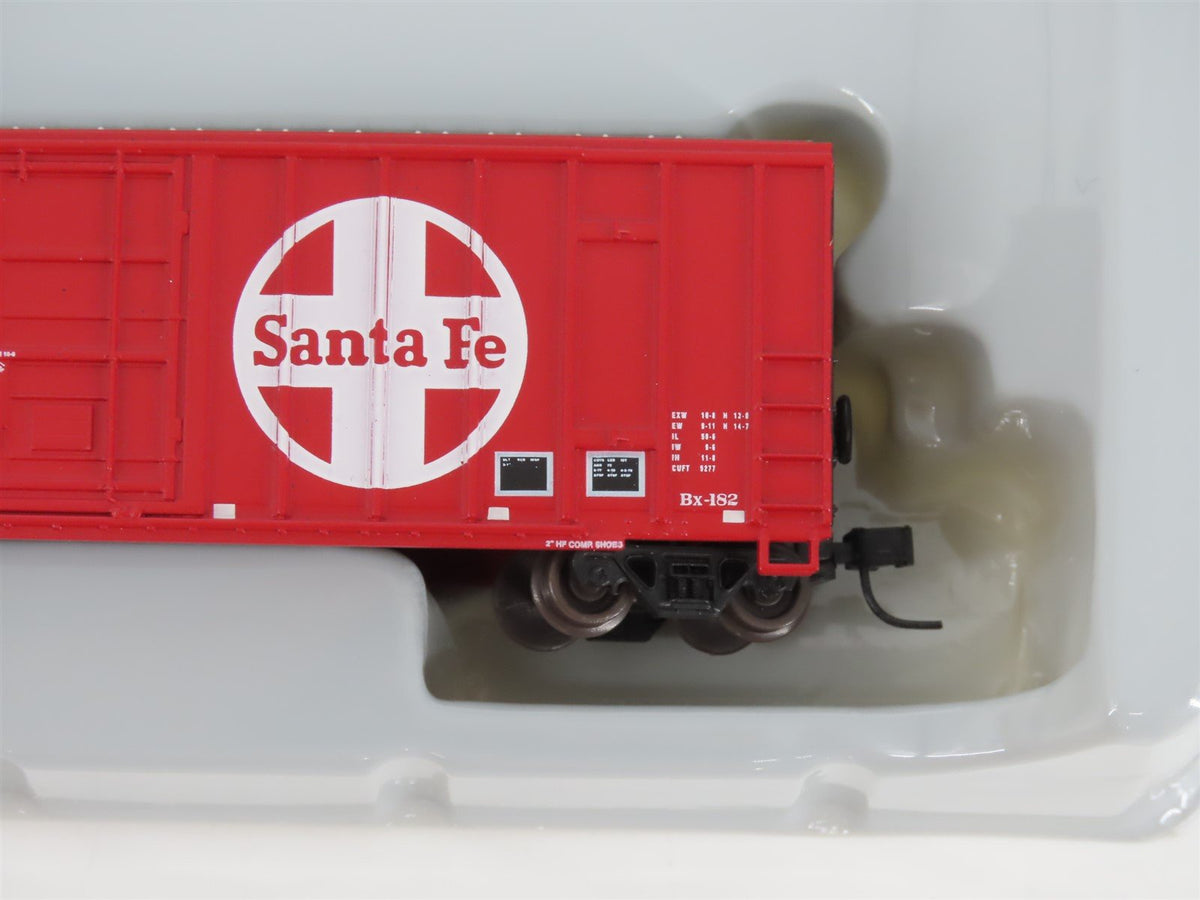 N Scale Athearn 11409 ATSF Santa Fe Railroad 50&#39; Plug Door Box Car #151908