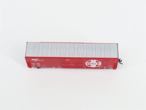 N Scale Athearn 11409 ATSF Santa Fe Railroad 50' Plug Door Box Car #151908