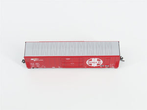N Scale Athearn 11410 ATSF Santa Fe Railroad 50' Plug Door Box Car #152054