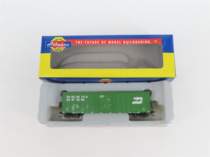 N Scale Athearn 11401 BN Burlington Northern 50' Plug Door Box Car #322455