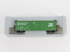 N Scale Athearn 11401 BN Burlington Northern 50' Plug Door Box Car #322455