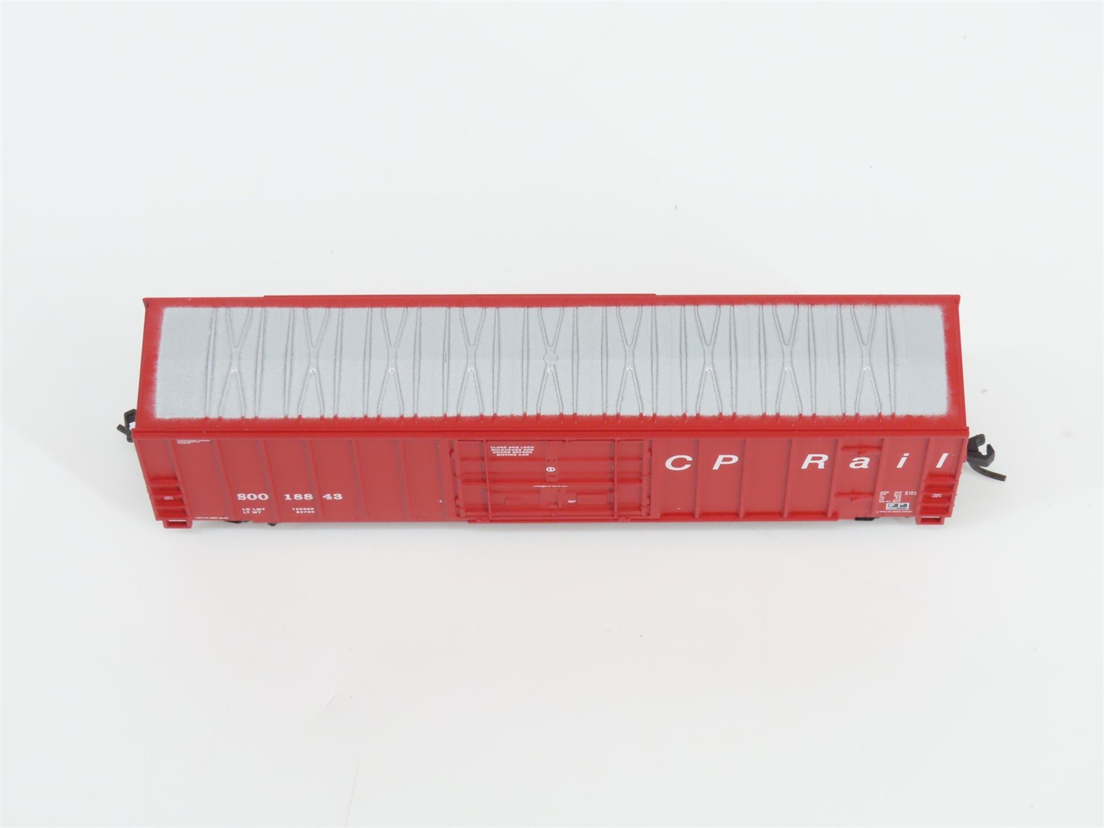 N Scale Athearn 11403 SOO CP Rail 50' FMC Plug Door Box Car #18843