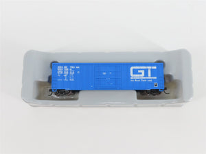N Scale Athearn 11407 GTW Grand Trunk Western 40' FMC Plug Door Box Car #598016
