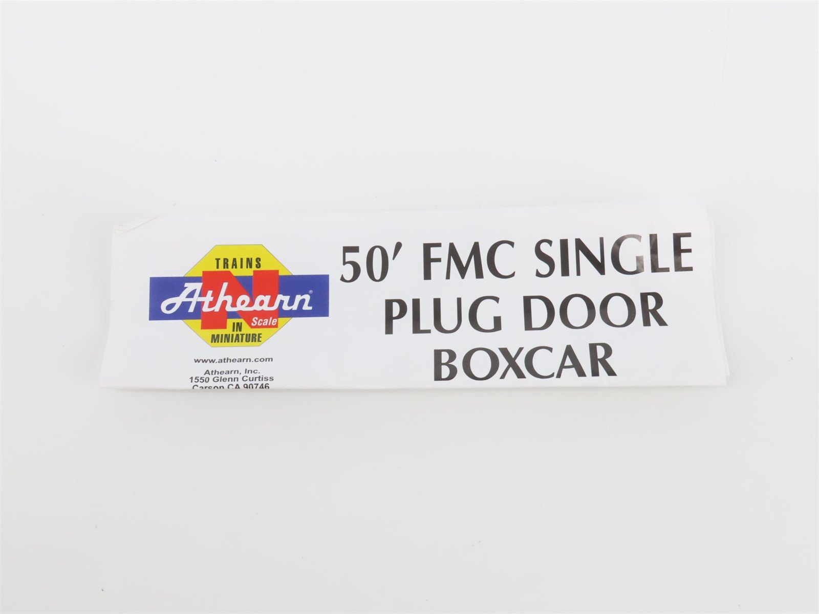 N Scale Athearn 11407 GTW Grand Trunk Western 40' FMC Plug Door Box Car #598016