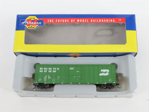 N Scale Athearn 11402 BN Burlington Northern 50' FMC Plug Door Box Car #322486