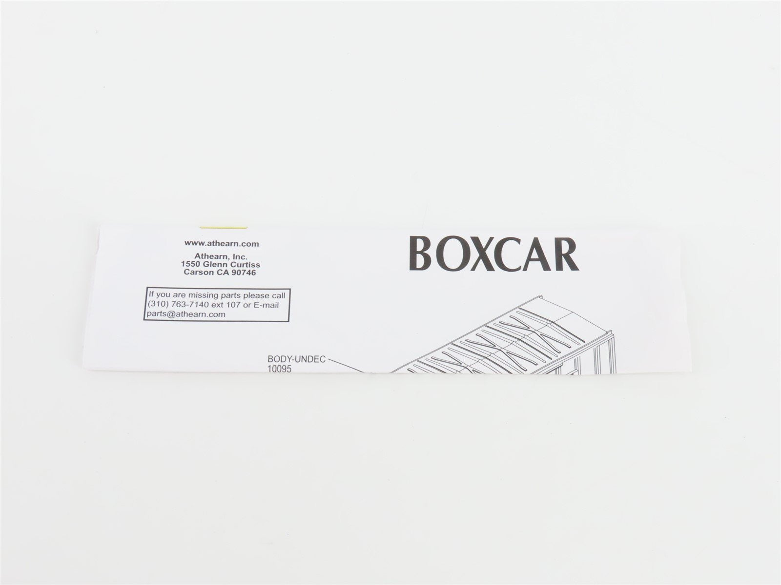 N Scale Athearn 11402 BN Burlington Northern 50' FMC Plug Door Box Car #322486