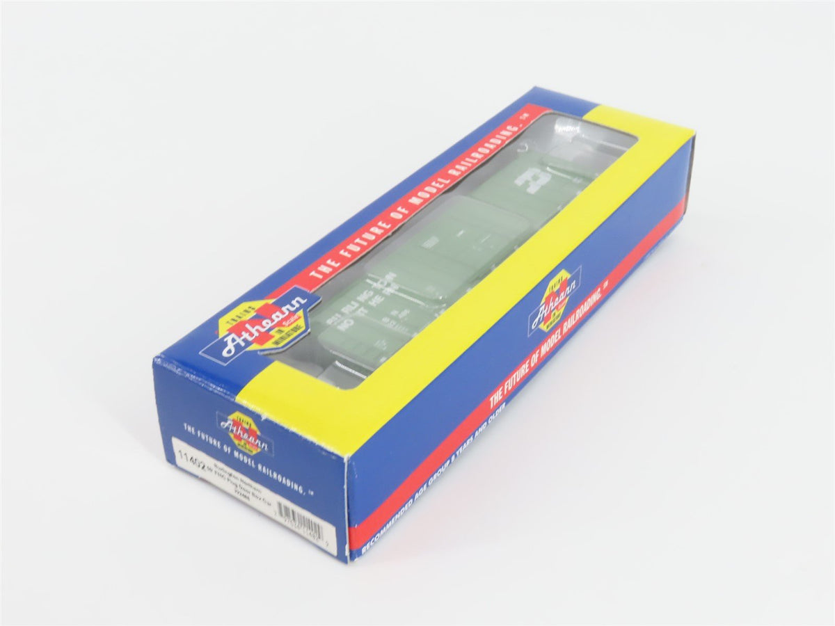 N Scale Athearn 11402 BN Burlington Northern 50&#39; FMC Plug Door Box Car #322486