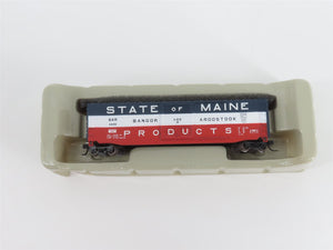 N Scale Athearn 14123 BAR Bangor & Aroostook State of Maine 50' Box Car #6006
