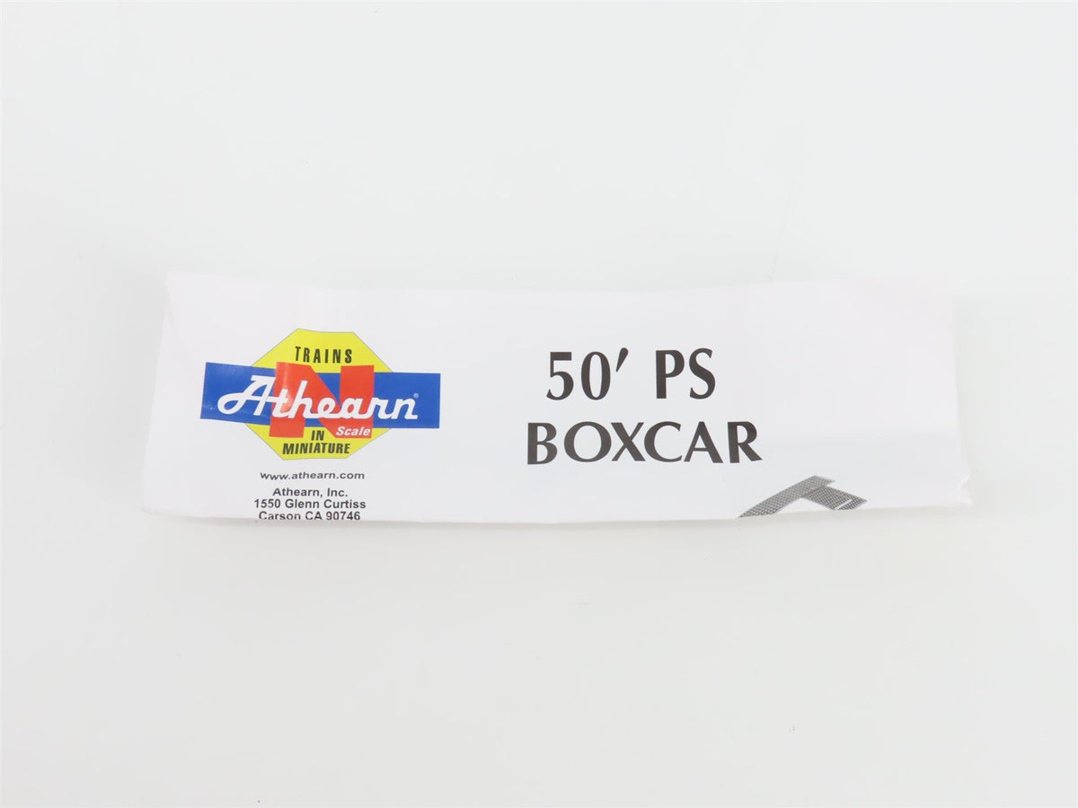 N Scale Athearn 14123 BAR Bangor &amp; Aroostook State of Maine 50&#39; Box Car #6006