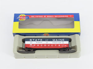 N Scale Athearn 14124 BAR Bangor & Aroostook State of Maine 50' Box Car #6027