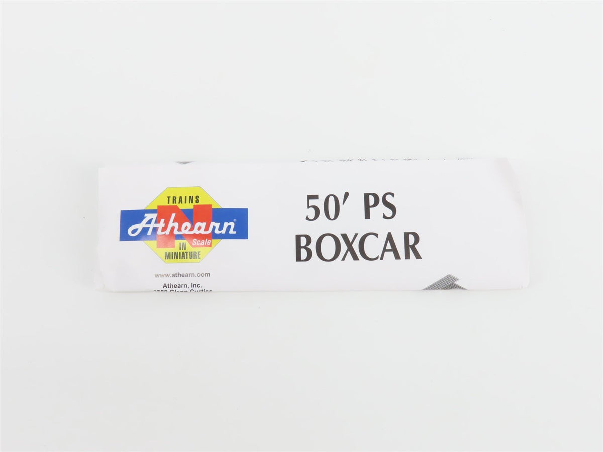 N Scale Athearn 14124 BAR Bangor &amp; Aroostook State of Maine 50&#39; Box Car #6027