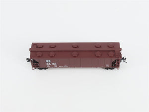 N Scale Athearn 11351 ATSF Santa Fe 3-Bay Covered Hopper #300231