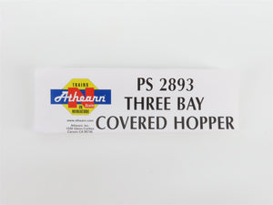 N Scale Athearn 11351 ATSF Santa Fe 3-Bay Covered Hopper #300231