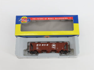 N Scale Athearn 11360 CIL Monon The Hoosier Line 3-Bay Covered Hopper #4408