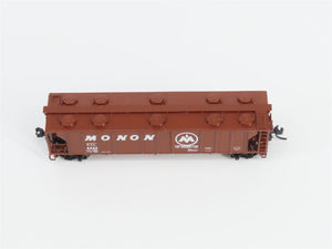 N Scale Athearn 11360 CIL Monon The Hoosier Line 3-Bay Covered Hopper #4408