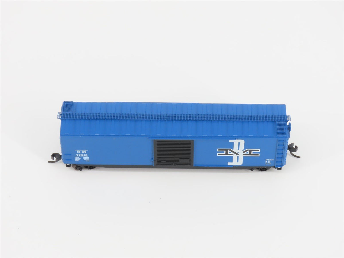 N Scale Athearn 14126 BM Boston &amp; Maine 50&#39; Single Door #77345