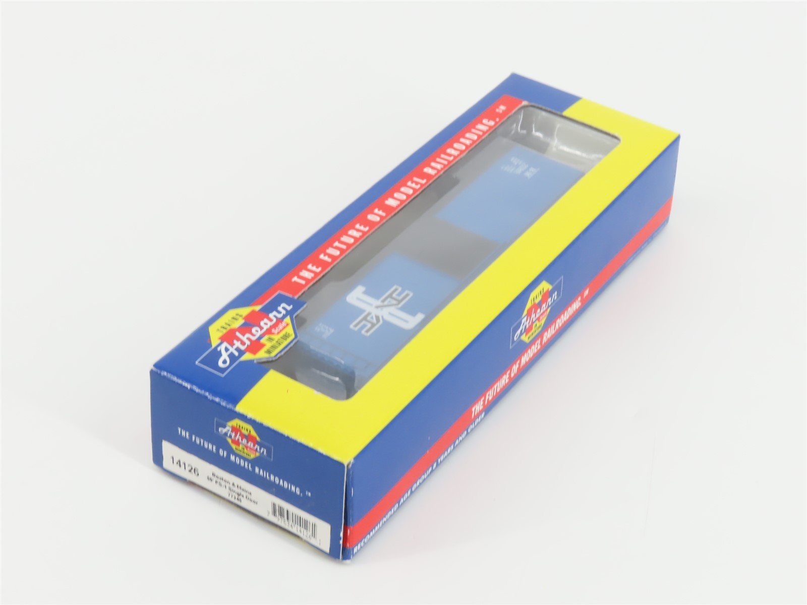 N Scale Athearn 14126 BM Boston & Maine 50' Single Door #77345
