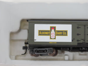 N Scale Athearn 11601 NMCX Alderney Dairy 40' Wood Milk Car #101