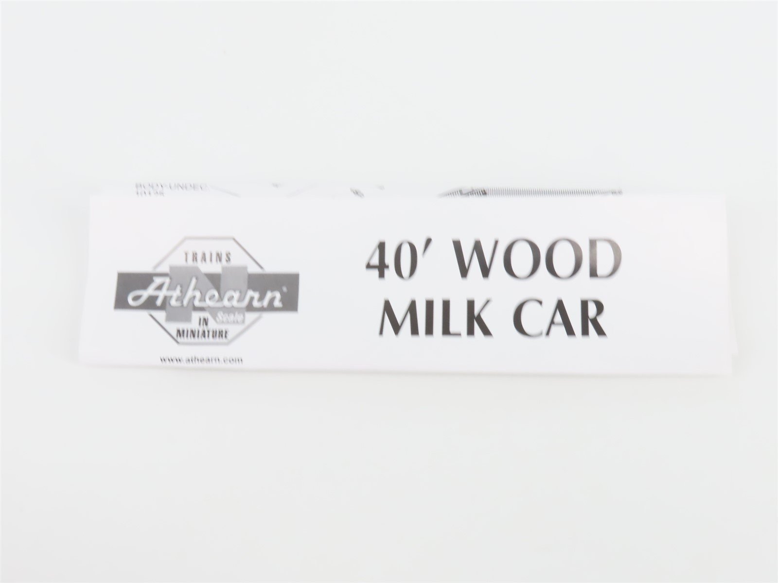 N Scale Athearn 11601 NMCX Alderney Dairy 40' Wood Milk Car #101