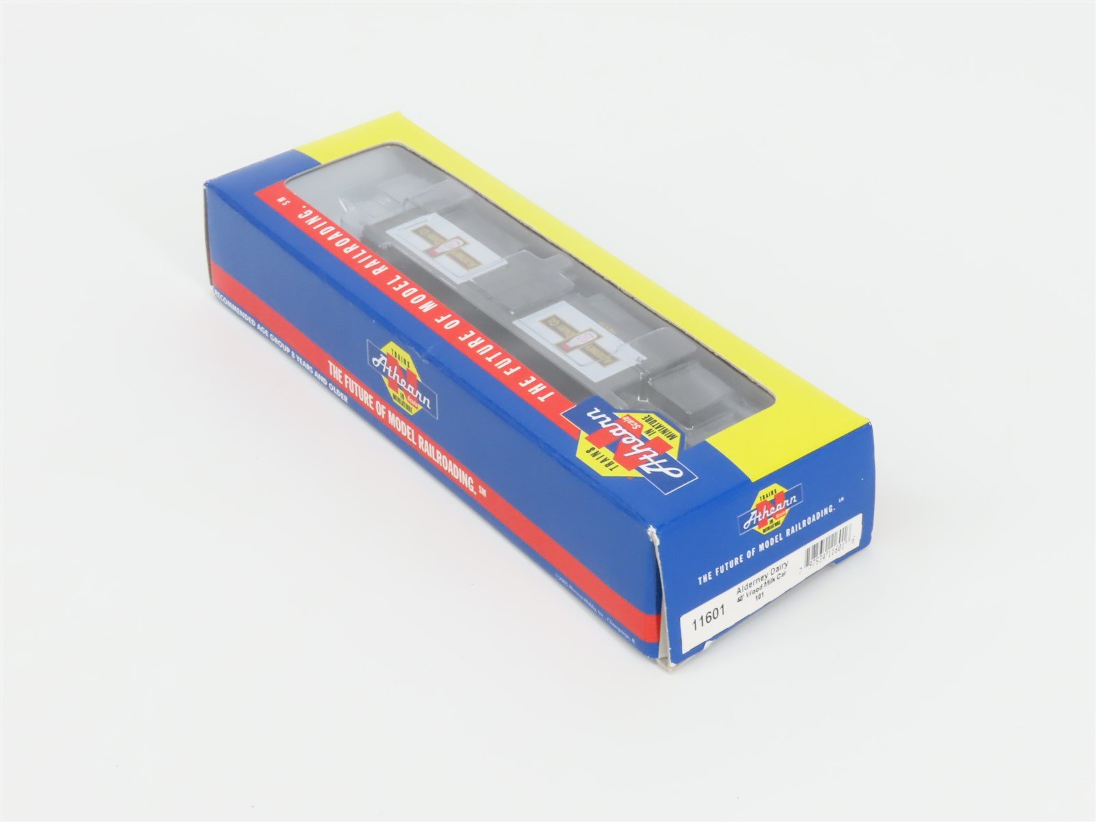 N Scale Athearn 11601 NMCX Alderney Dairy 40' Wood Milk Car #101