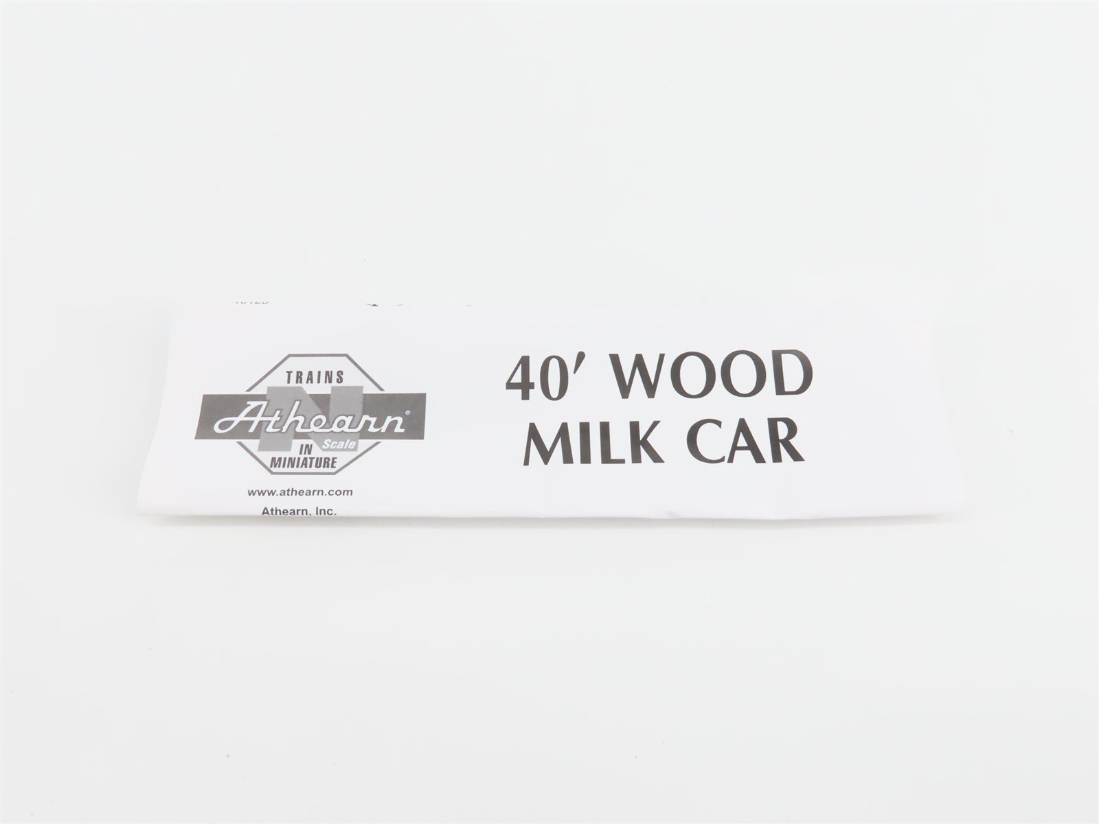 N Scale Athearn 11608 HPHX Hood's Dairy 40' Wood Milk Car #204