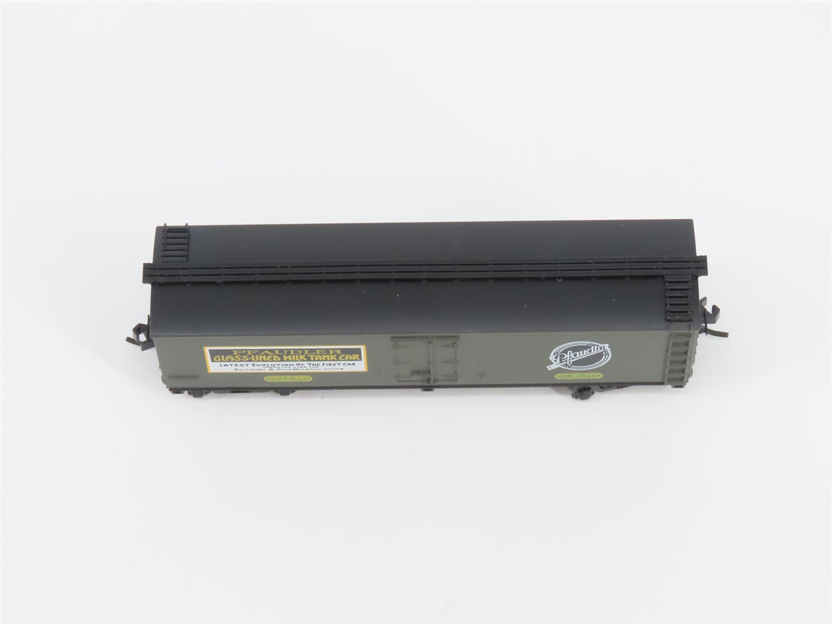 N Scale Athearn 11609 PFAX Pfaudler 40&#39; Wood Milk Car #501