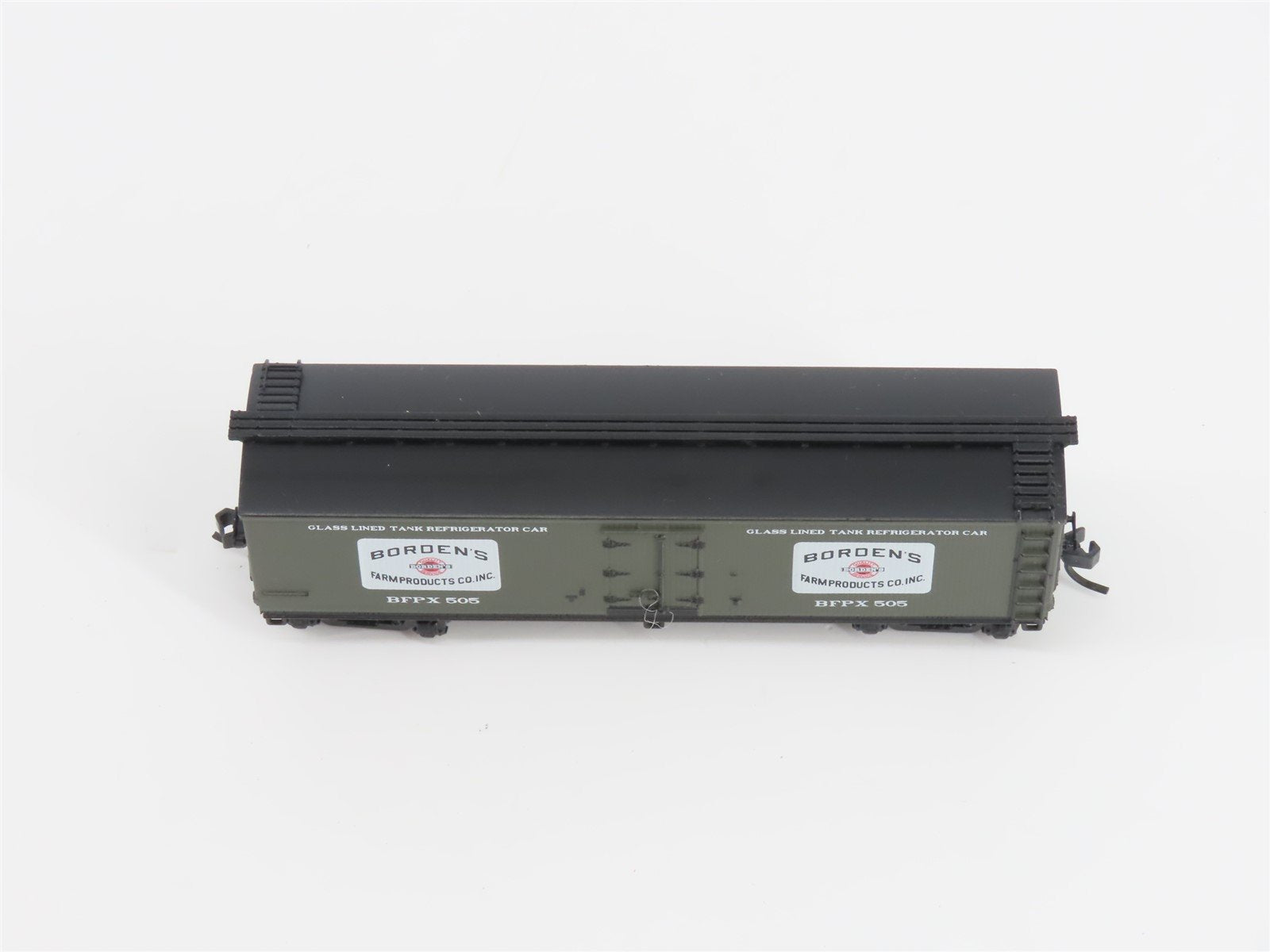 N Scale Athearn 11603 BFPX Borden's Dairy 40' Wood Milk Car #505