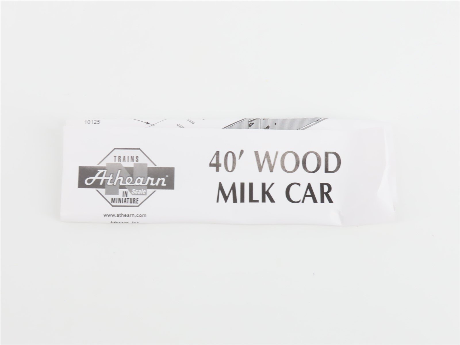 N Scale Athearn 11603 BFPX Borden's Dairy 40' Wood Milk Car #505