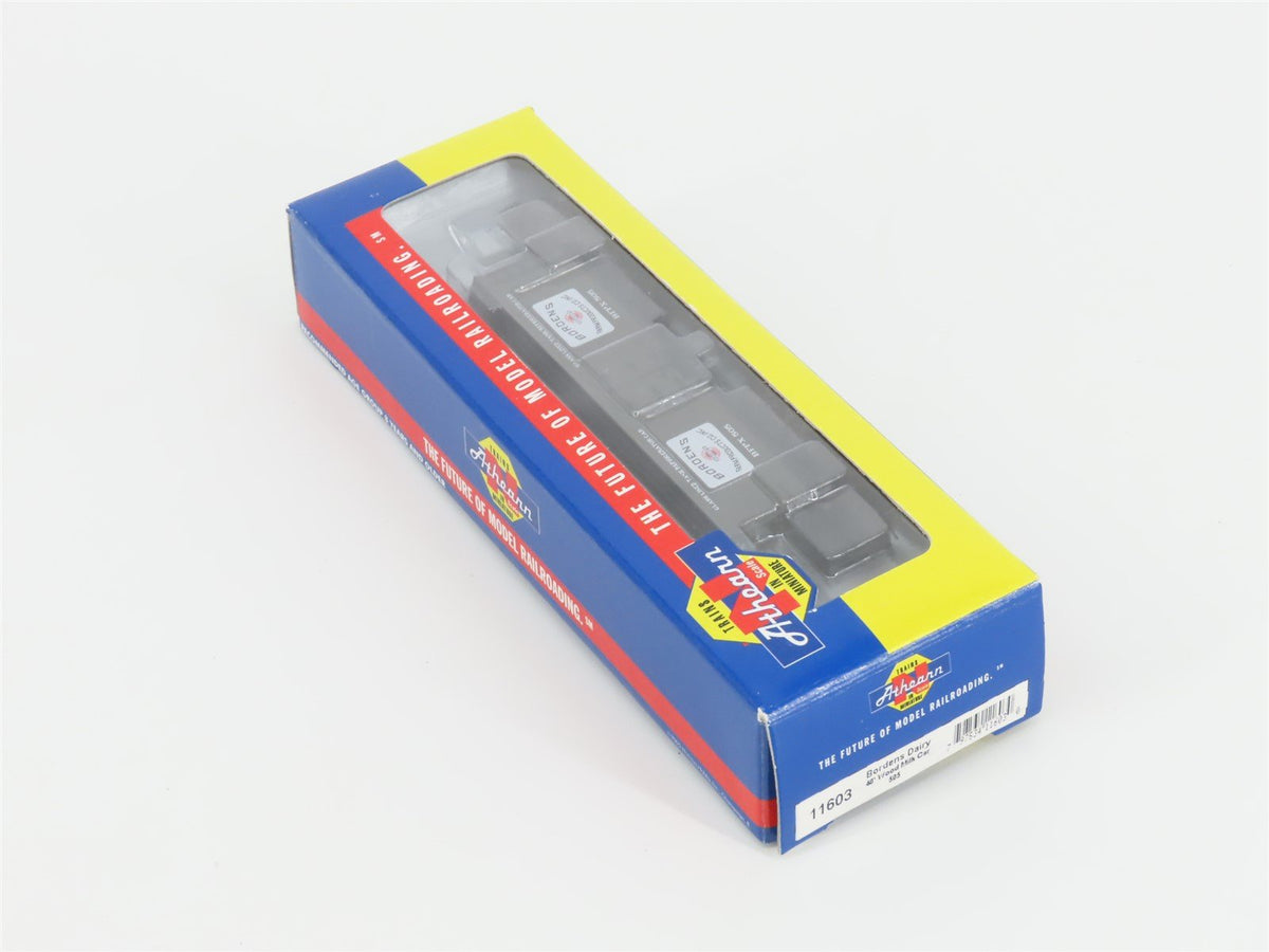 N Scale Athearn 11603 BFPX Borden&#39;s Dairy 40&#39; Wood Milk Car #505