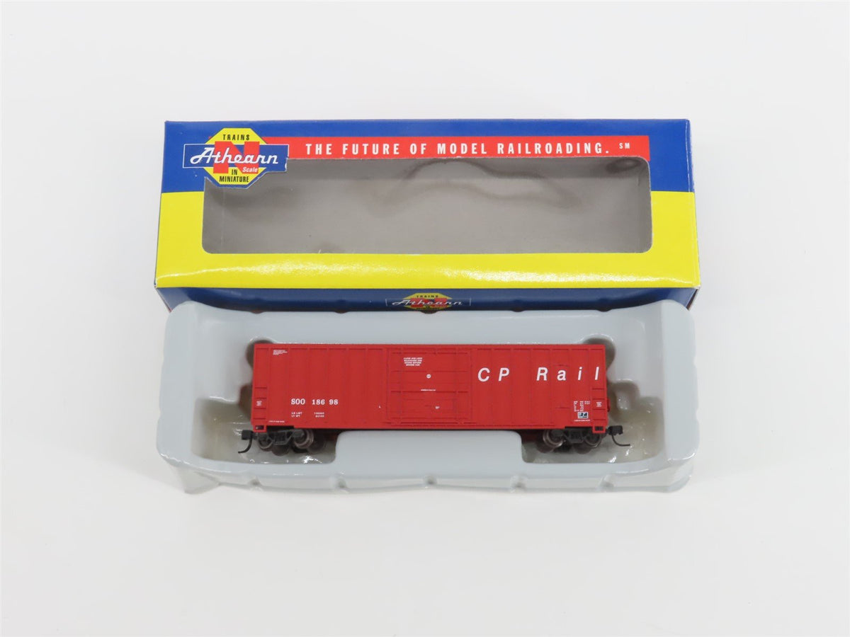 N Scale Athearn 11404 SOO CP Rail 50&#39; FMC Plug Door Box Car #18698