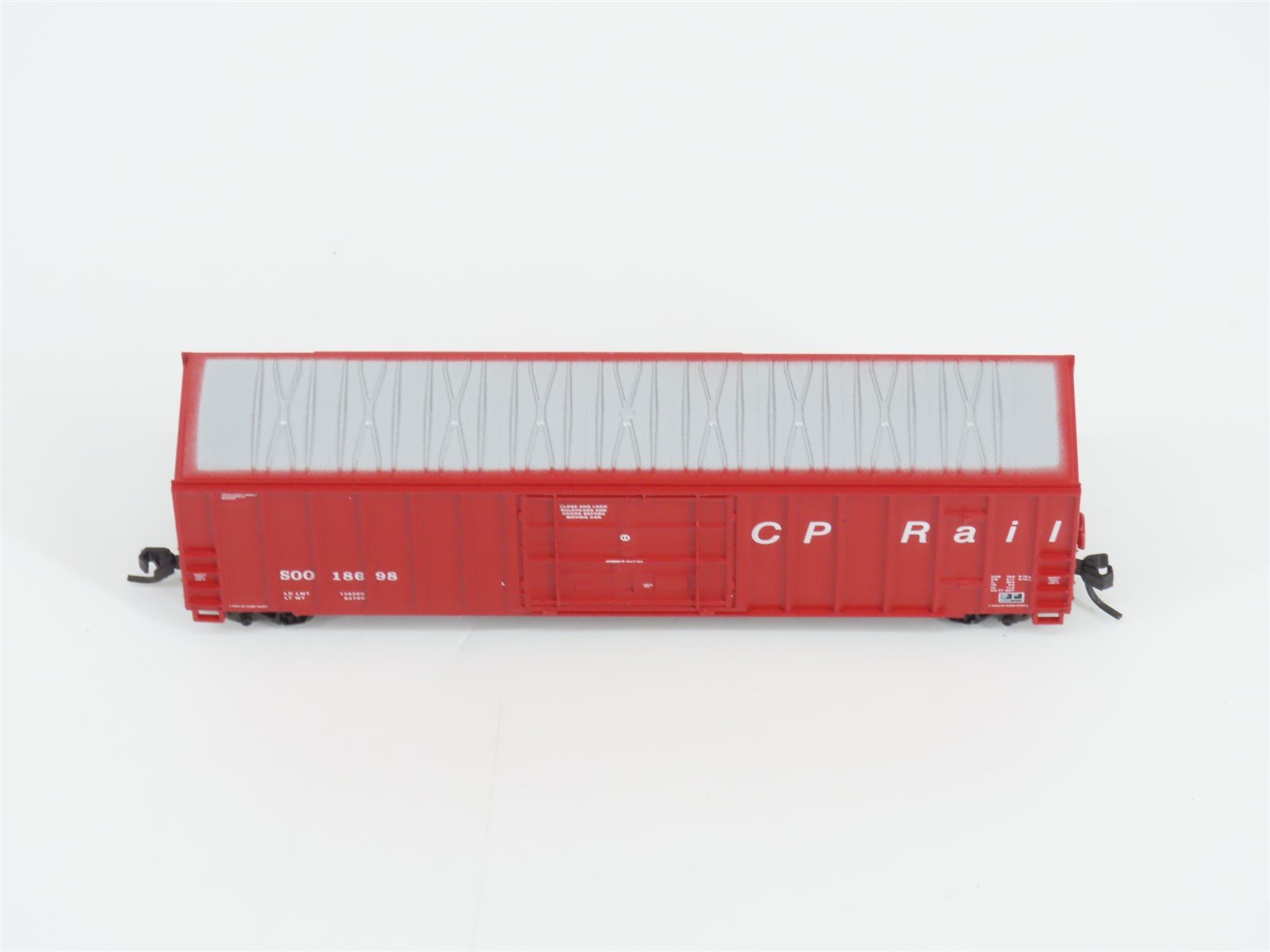 N Scale Athearn 11404 SOO CP Rail 50' FMC Plug Door Box Car #18698