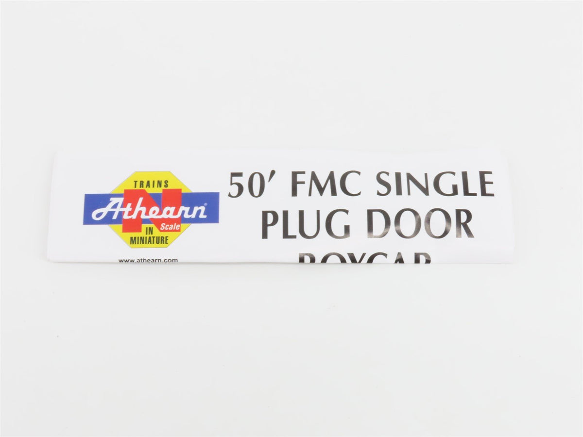 N Scale Athearn 11404 SOO CP Rail 50&#39; FMC Plug Door Box Car #18698