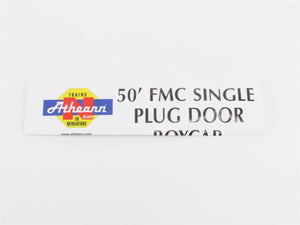 N Scale Athearn 11404 SOO CP Rail 50' FMC Plug Door Box Car #18698