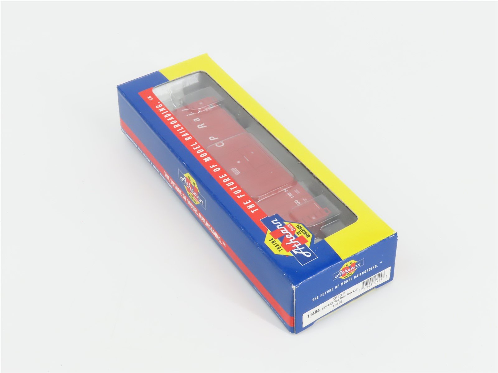 N Scale Athearn 11404 SOO CP Rail 50' FMC Plug Door Box Car #18698