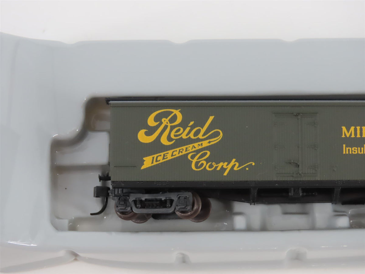 N Scale Athearn 11611 RICX Reid Ice Cream 40&#39; Wood Milk Car #103