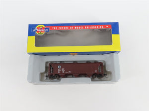 N Scale Athearn 11352 ATSF Santa Fe Railroad 3-Bay Covered Hopper #300364