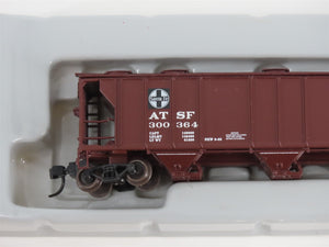 N Scale Athearn 11352 ATSF Santa Fe Railroad 3-Bay Covered Hopper #300364
