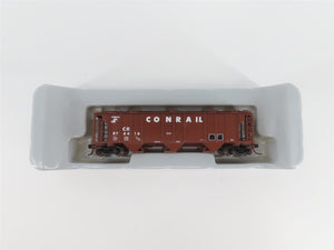 N Scale Athearn 11363 CR Conrail Railroad 3-Bay Covered Hopper #876416