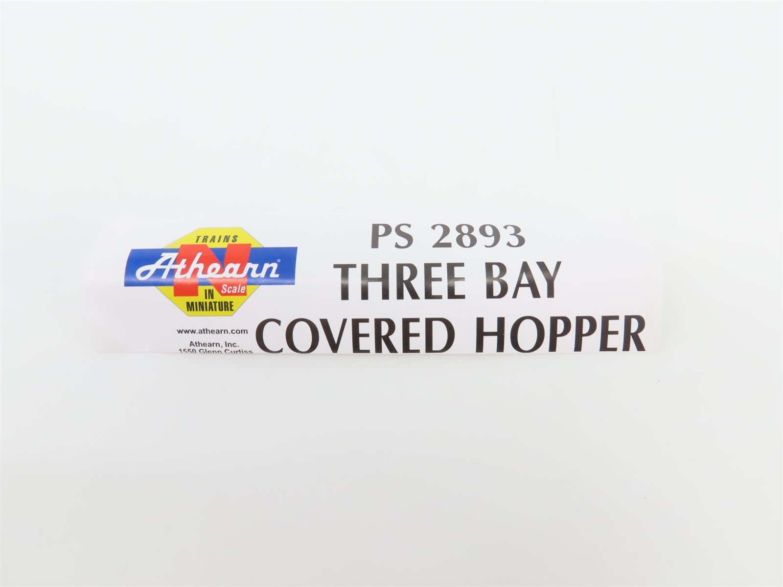 N Scale Athearn 11363 CR Conrail Railroad 3-Bay Covered Hopper #876416