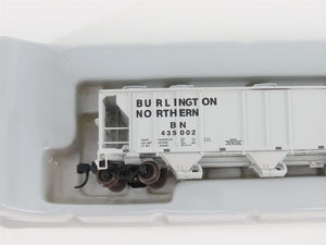 N Scale Athearn 11354 BN Burlington Northern 3-Bay Covered Hopper #435002