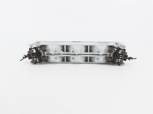 N Scale Athearn 11354 BN Burlington Northern 3-Bay Covered Hopper #435002