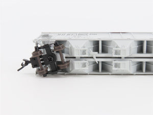 N Scale Athearn 11354 BN Burlington Northern 3-Bay Covered Hopper #435002