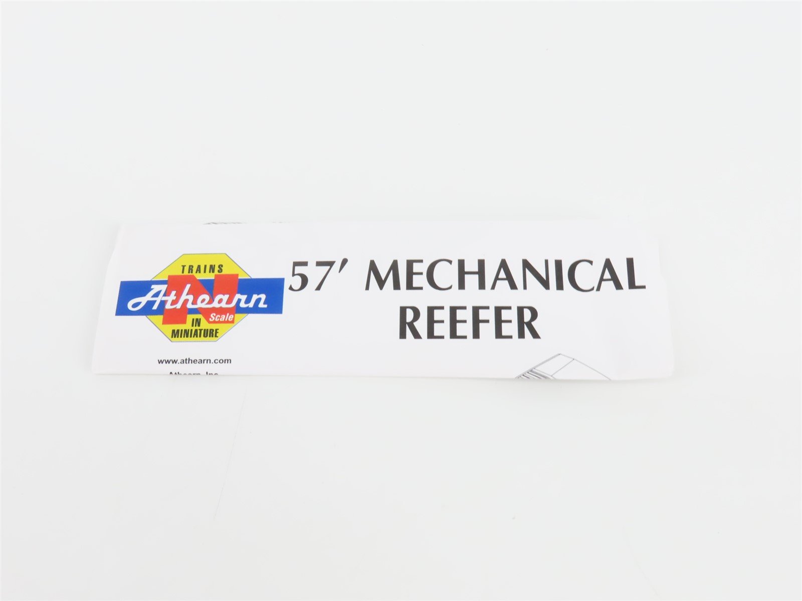 N Scale Athearn 11134 NPM Northern Pacific Railway 57' Mechanical Reefer #1640