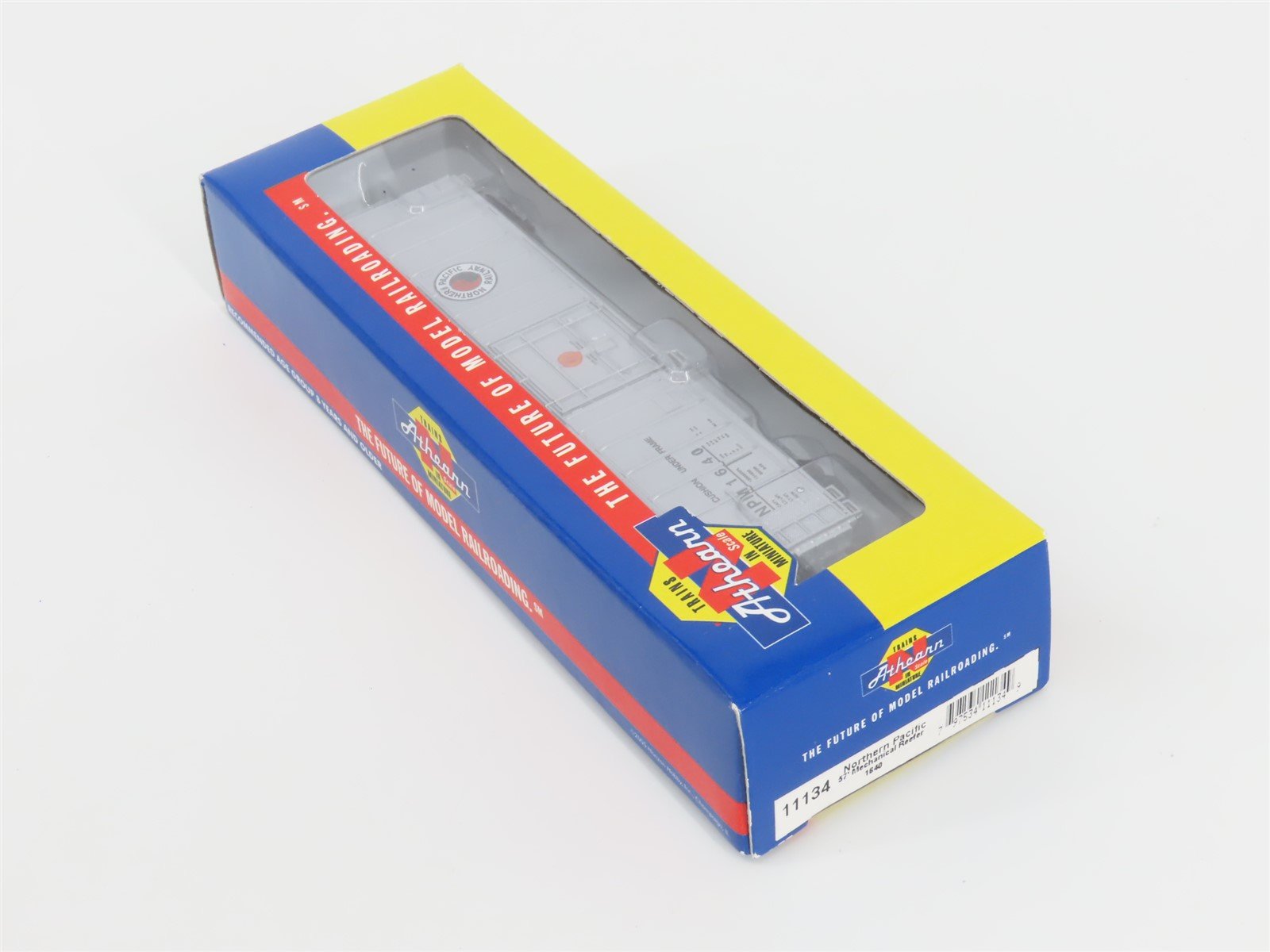 N Scale Athearn 11134 NPM Northern Pacific Railway 57' Mechanical Reefer #1640