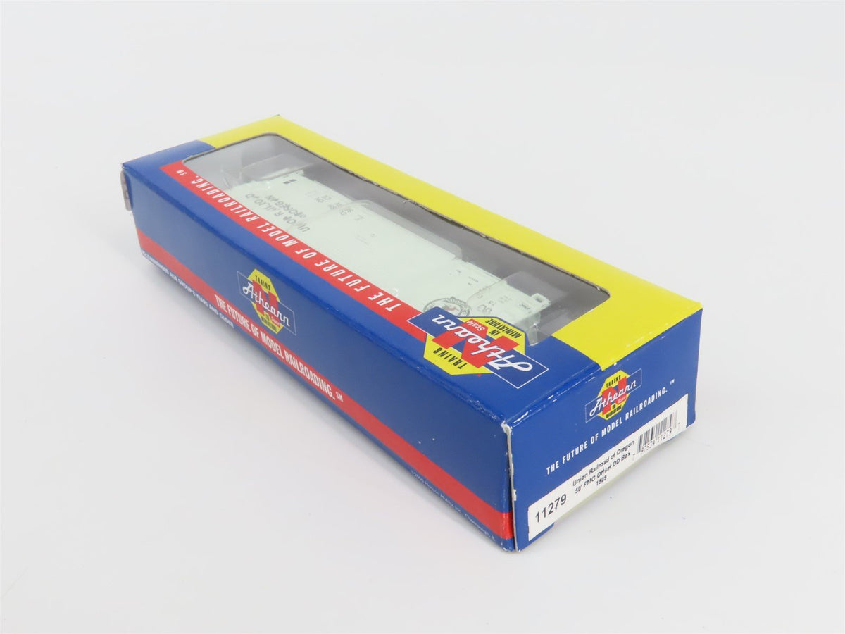 N Scale Athearn 11279 UO Union Railroad of Oregon 50&#39; Double Door Box Car #1509