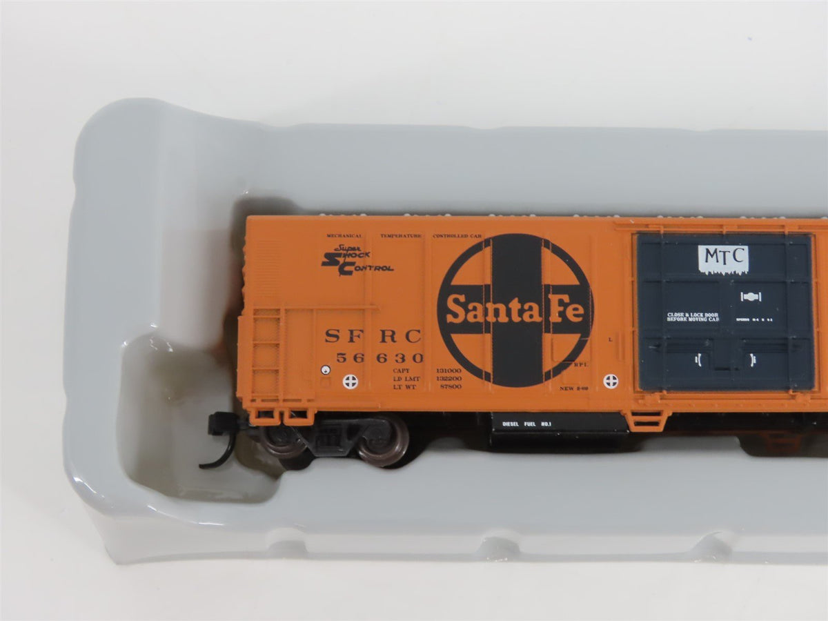 N Scale Athearn 11126 SFRC Santa Fe Railroad 57&#39; Mechanical Reefer #56630