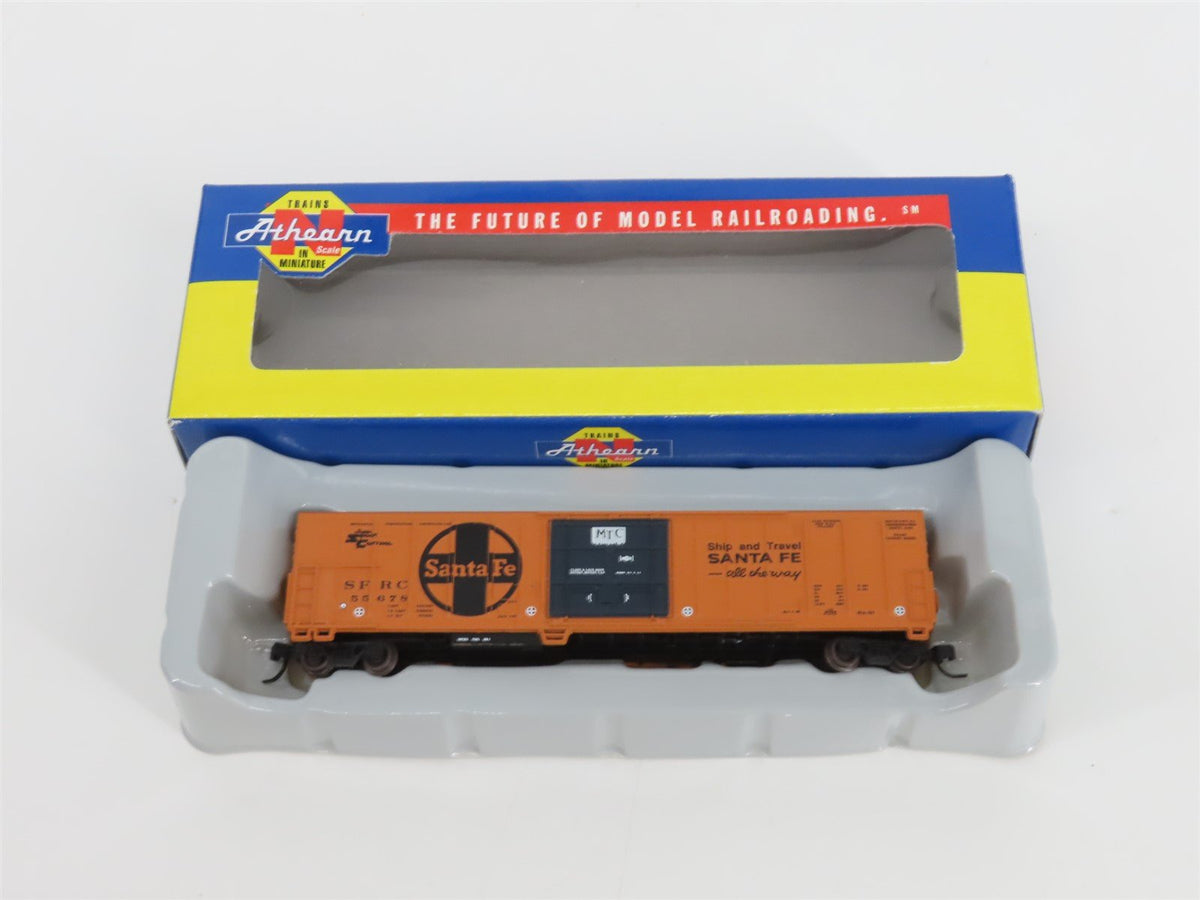 N Scale Athearn 11125 SFRC Santa Fe Railroad 57&#39; Mechanical Reefer #55678