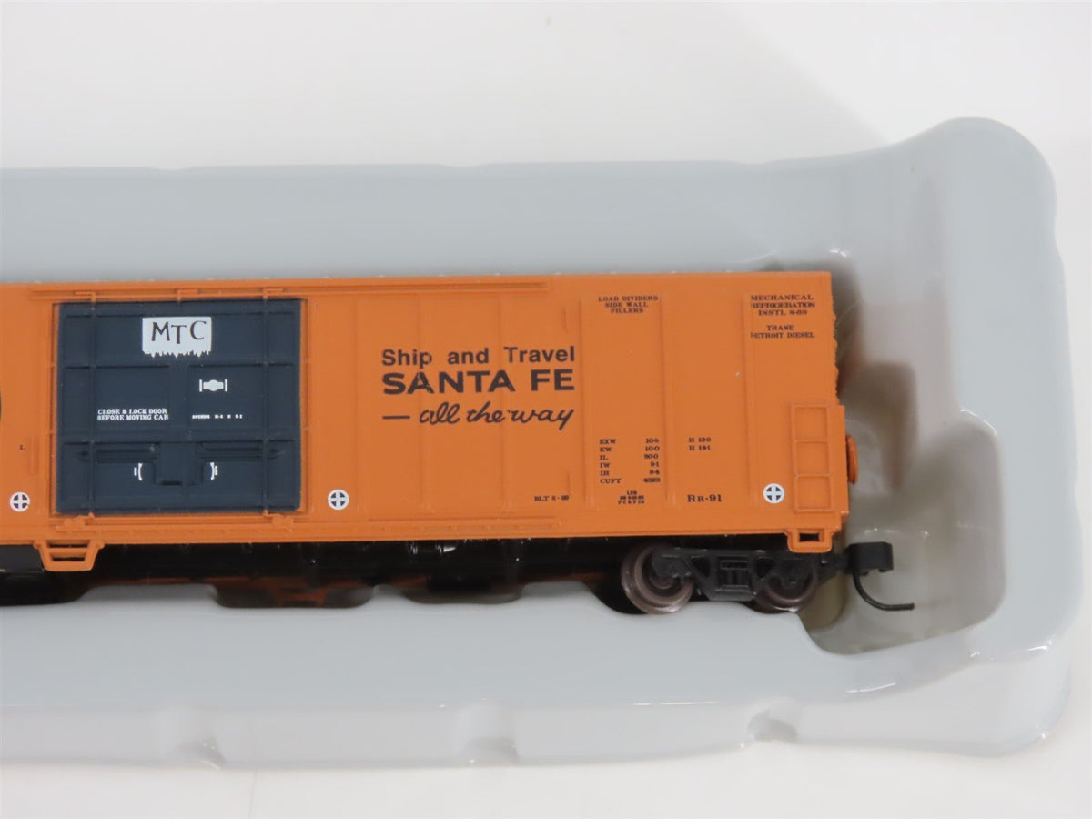 N Scale Athearn 11125 SFRC Santa Fe Railroad 57&#39; Mechanical Reefer #55678